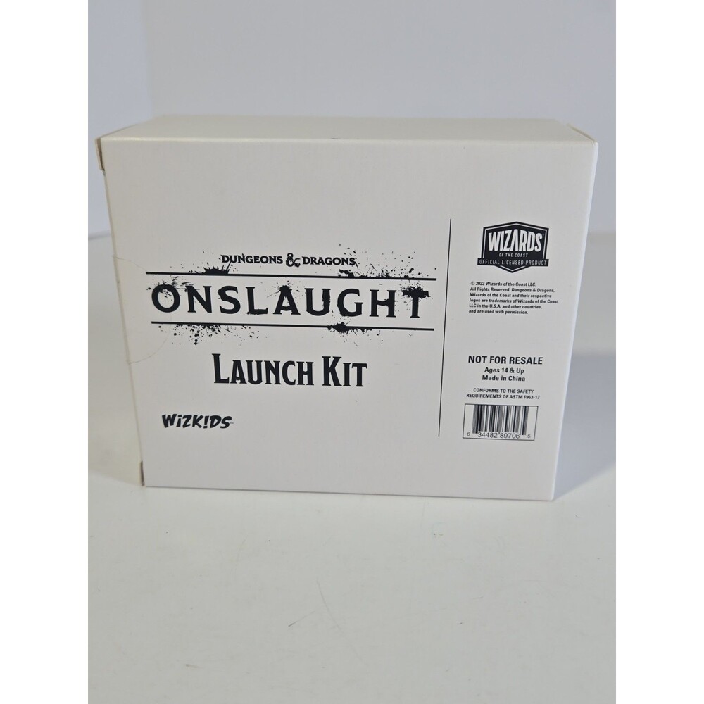 Dungeons & Dragons: Onslaught Launch Kit - WizKids Organized Play Set - NIB